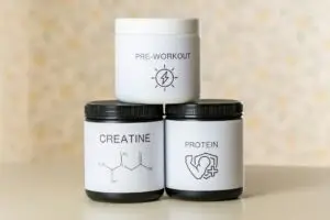 Professionally labeled product containers